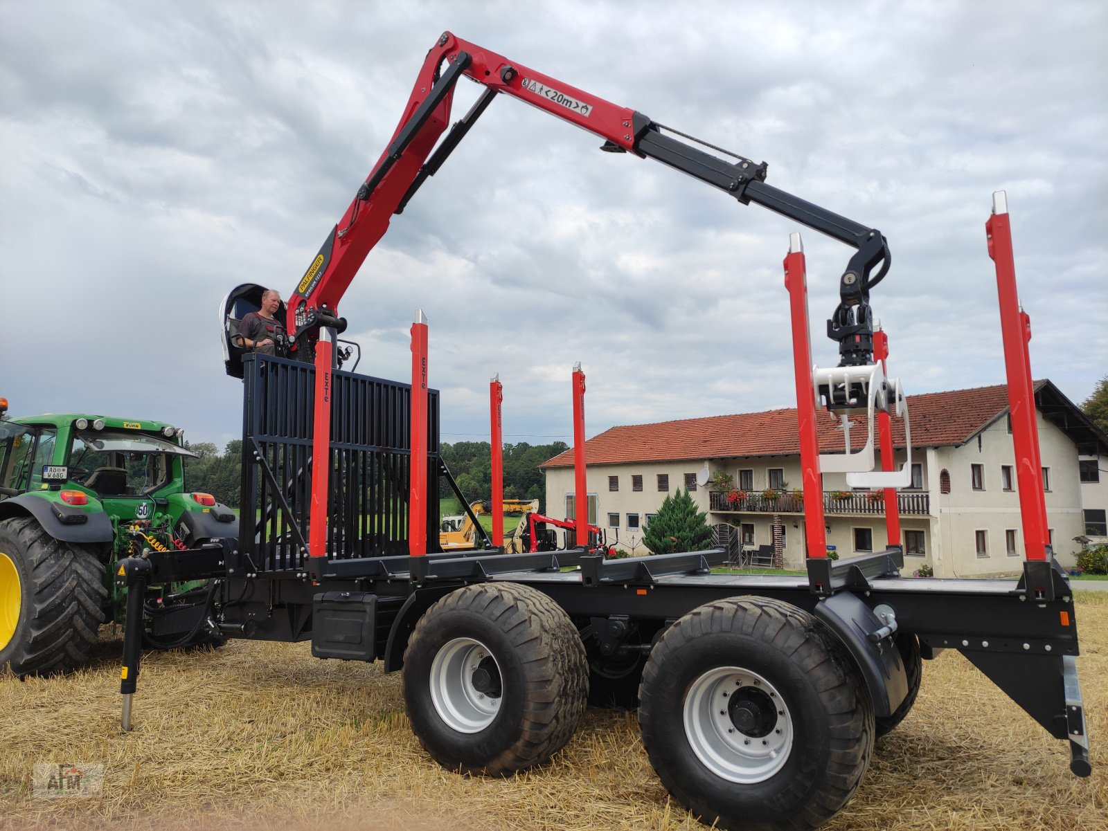 Rückewagen & Rückeanhänger Türe ait AFM KHA 23, Neumaschine içinde Gotteszell (resim 1)