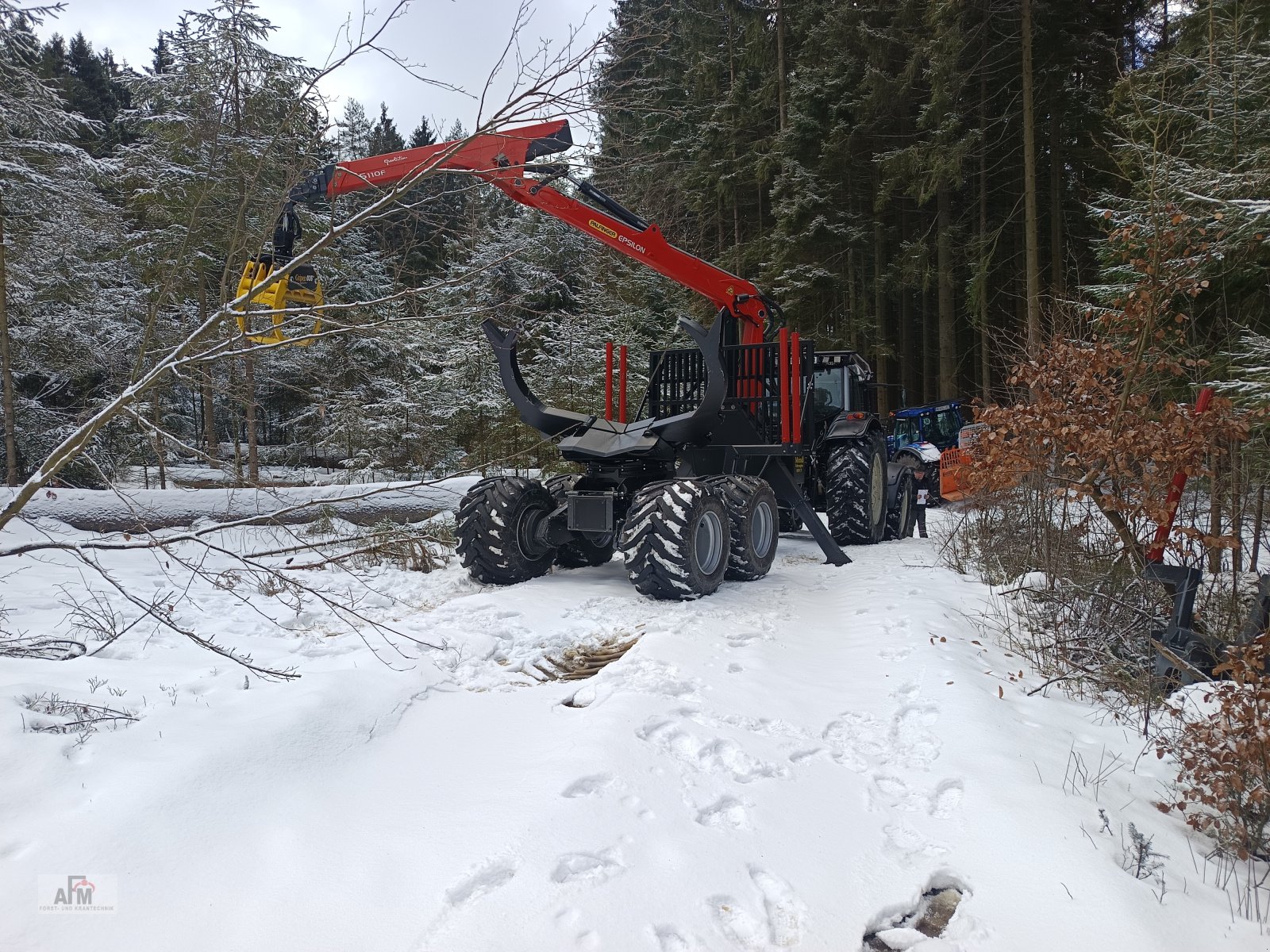 Rückewagen & Rückeanhänger des Typs AFM RW 25, Neumaschine in Gotteszell (Bild 2)