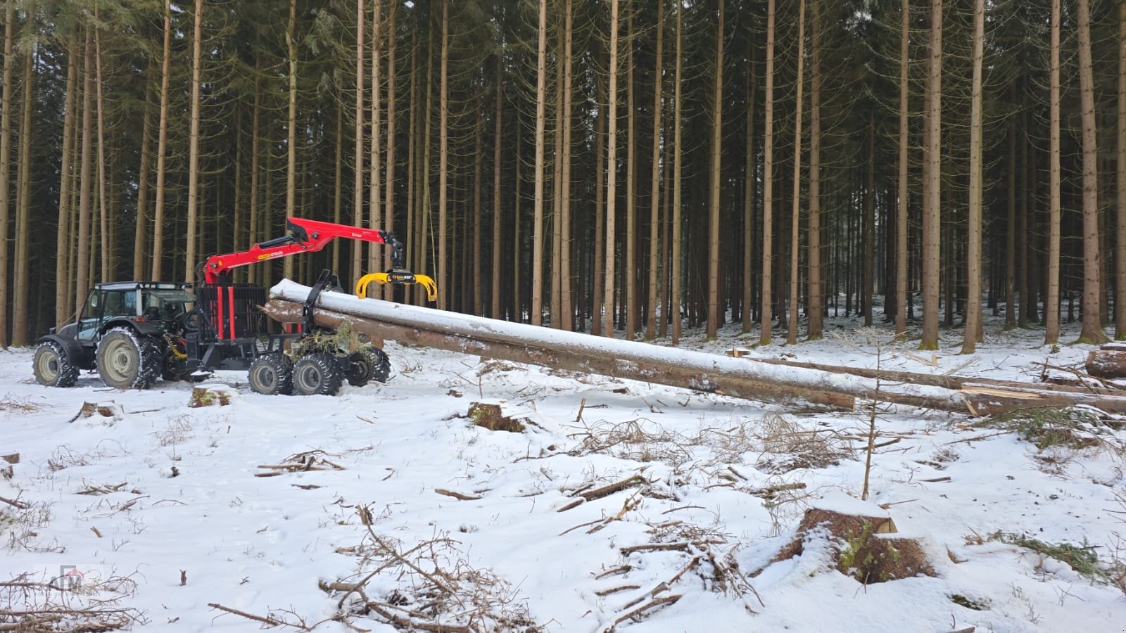 Rückewagen & Rückeanhänger tipa AFM RW 25, Neumaschine u Gotteszell (Slika 10)