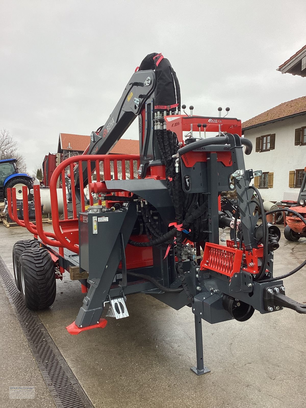 Rückewagen & Rückeanhänger typu BEHA BEHA-Trailer T710 mit BEHA-Crane 7050, Neumaschine w Ainring (Zdjęcie 3)