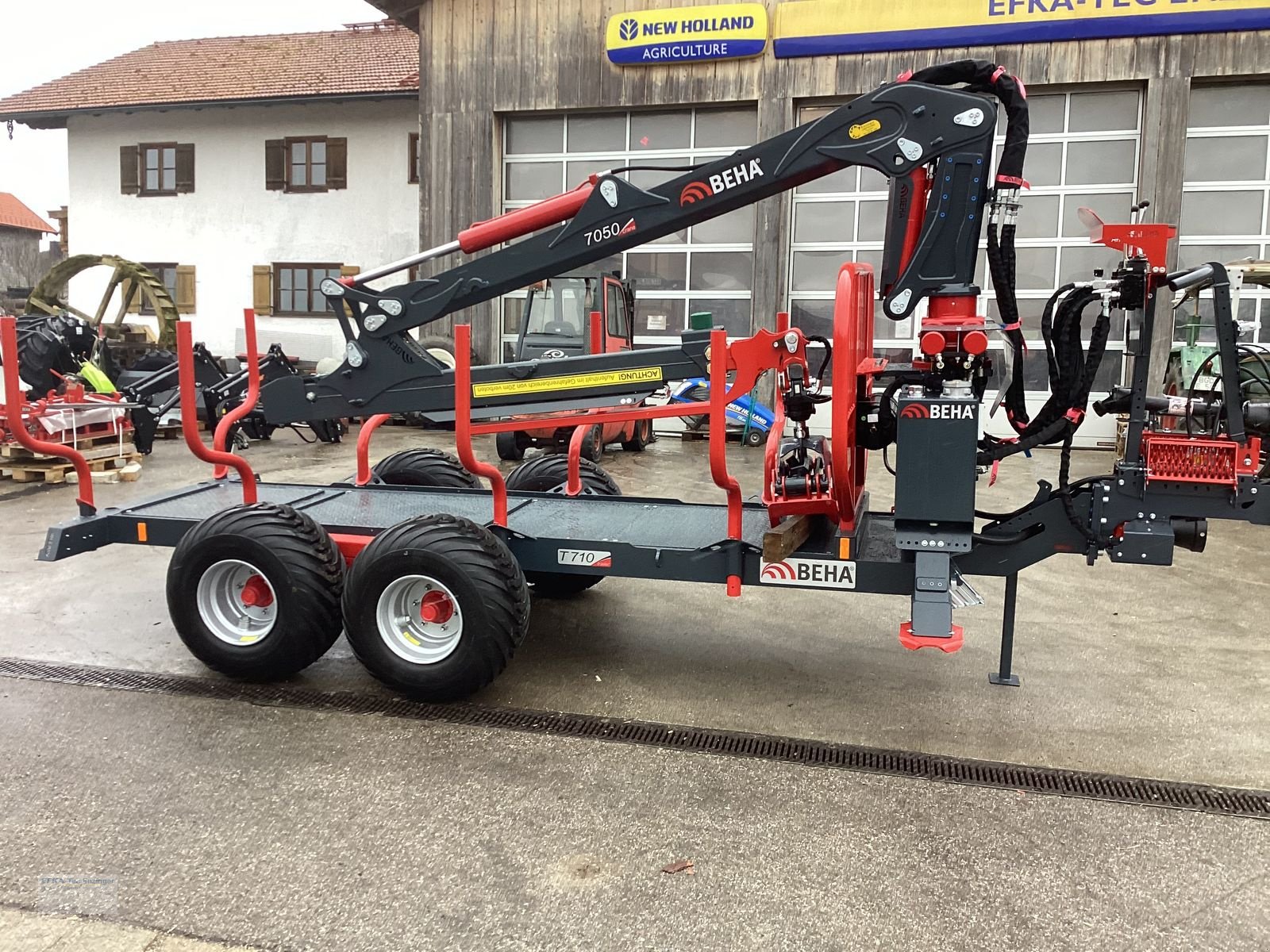 Rückewagen & Rückeanhänger typu BEHA BEHA-Trailer T710 mit BEHA-Crane 7050, Neumaschine w Ainring (Zdjęcie 5)