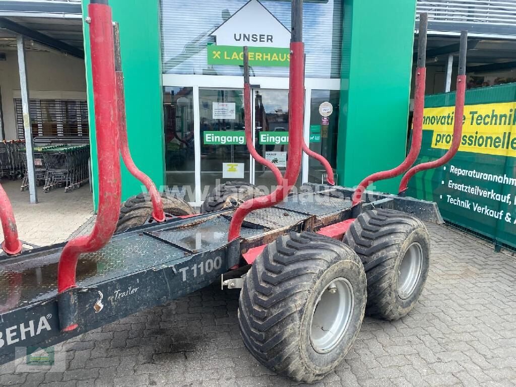 Rückewagen & Rückeanhänger del tipo BEHA FORSTANHÄNGER T 1100 MIT 7770 KRAN, Gebrauchtmaschine en Klagenfurt (Imagen 6)