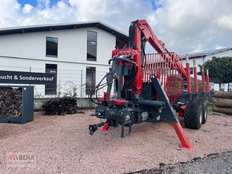 Rückewagen & Rückeanhänger a típus BEHA Gebr. Rückewagen V-1200-8870 8,8m Kran, Top Zustand, 500/50-17 Räder, Gebrauchtmaschine ekkor: Steinach (Kép 5)