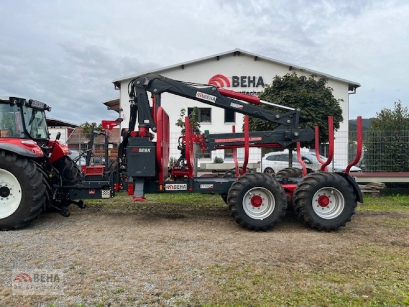 Rückewagen & Rückeanhänger typu BEHA Gebr. T1100 mit 8770 Kran, 4-Rad. Druckluft 40 Km/h, HBC-Funkanlage, Stehplatz, 550/45-22,5“ Bereifung, Gebrauchtmaschine v Steinach (Obrázek 5)