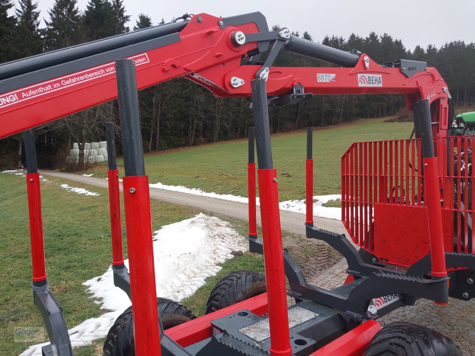 Rückewagen & Rückeanhänger des Typs BEHA M 1200, Gebrauchtmaschine in Drachselsried (Bild 19)