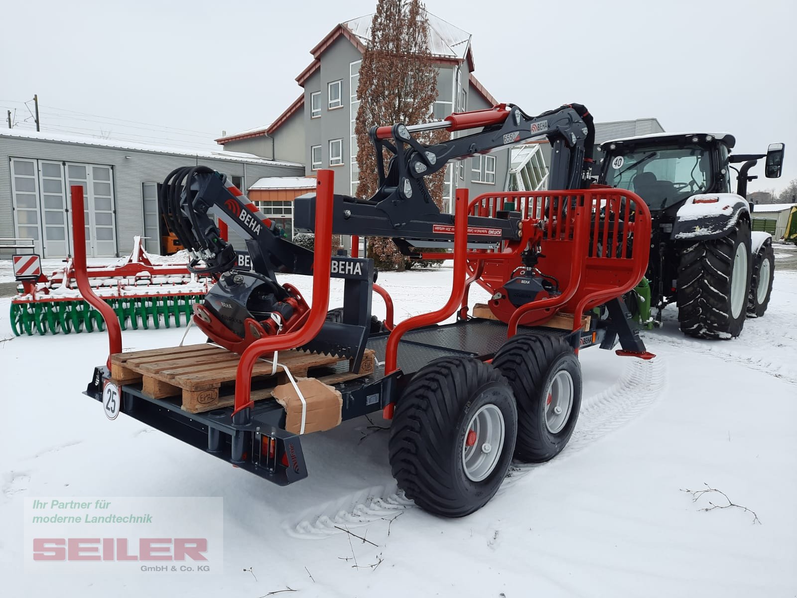 Rückewagen & Rückeanhänger typu BEHA T710-6550, Neumaschine v Burghaslach (Obrázek 9)