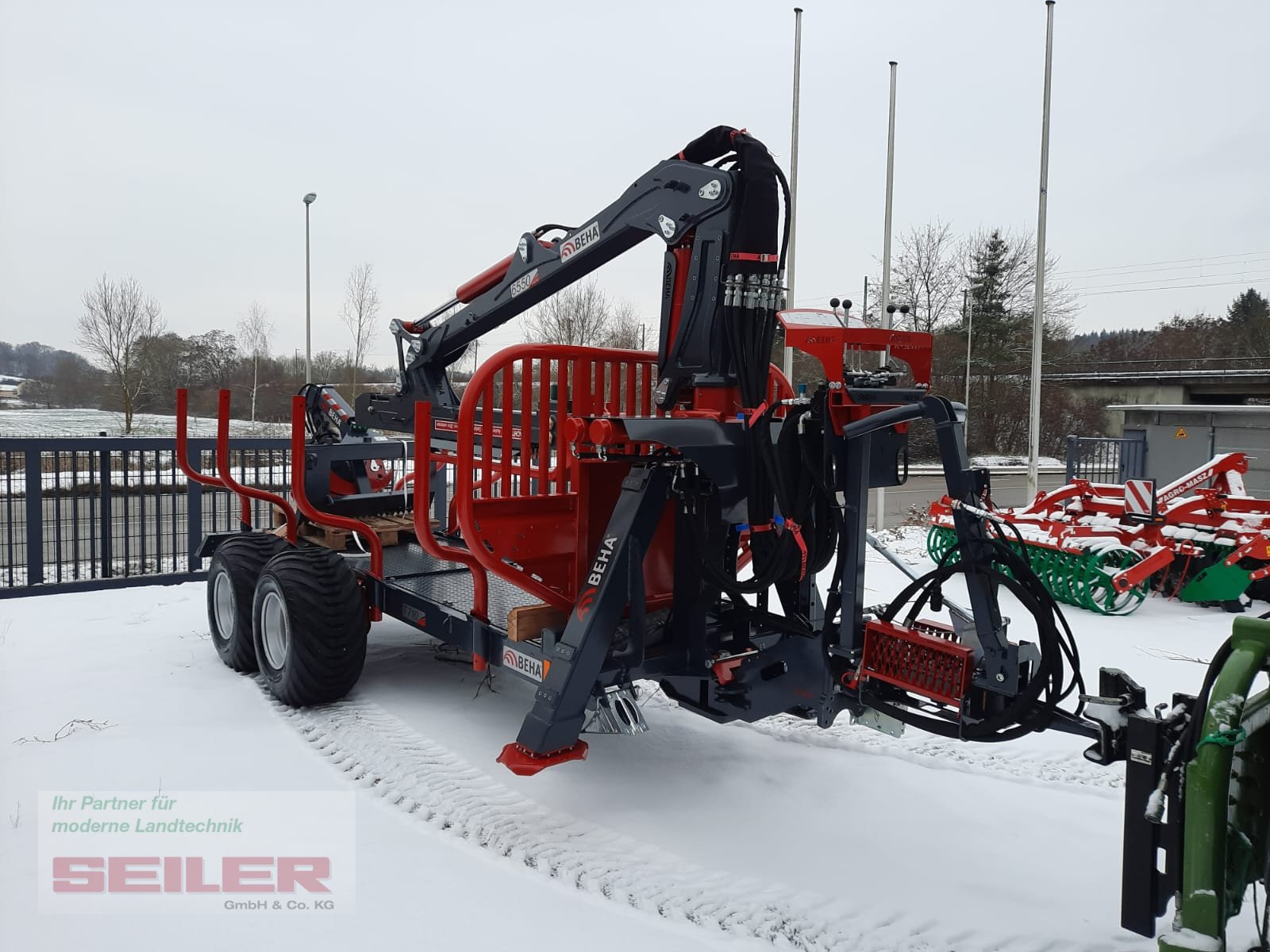 Rückewagen & Rückeanhänger typu BEHA T710-6550, Neumaschine v Burghaslach (Obrázek 10)