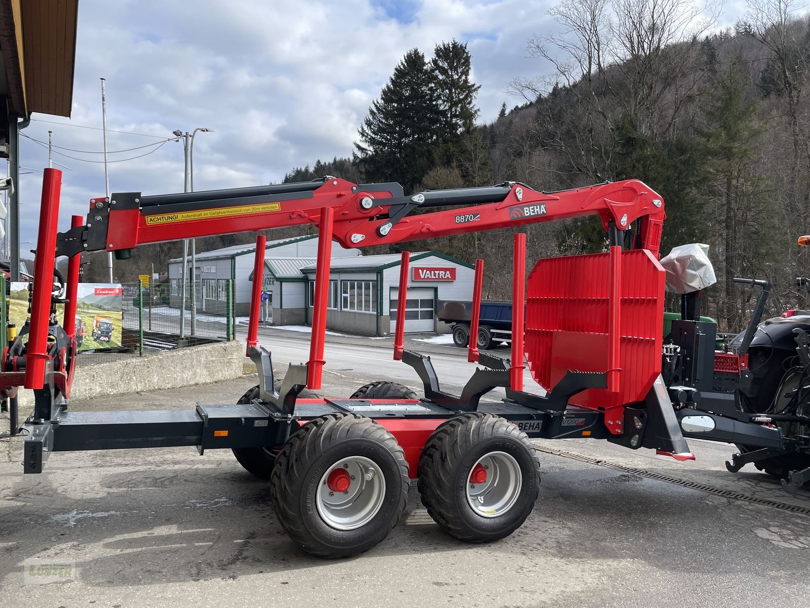 Rückewagen & Rückeanhänger от тип BEHA V1200 mit 8870, Neumaschine в Kaumberg (Снимка 12)