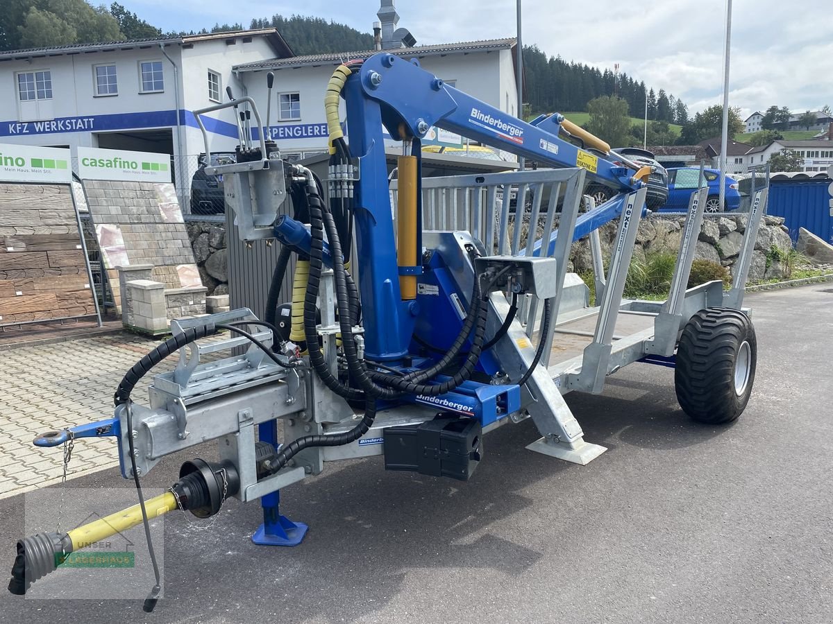 Rückewagen & Rückeanhänger del tipo Binderberger Forstkrananhänger RW 5 mit FK 5300, Gebrauchtmaschine en Wartberg (Imagen 2)