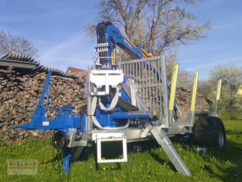 Rückewagen & Rückeanhänger of the type Binderberger Rückewagen alpin 7t mit Forstkran BK 4 - 7500, Neumaschine in Lossburg-Wittendorf