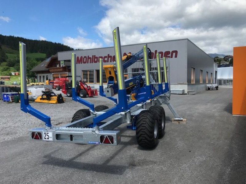 Rückewagen & Rückeanhänger des Typs Binderberger Rückewagen RW12 alpin mit Kran BK7000L, Neumaschine in Tamsweg (Bild 11)