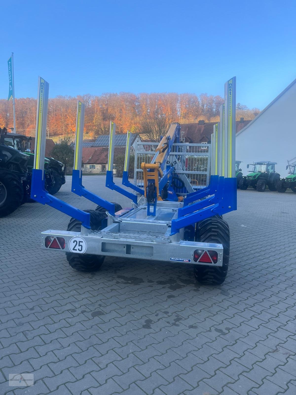 Rückewagen & Rückeanhänger van het type Binderberger RW 10 alpin & BK 4-7500, Neumaschine in Treuchtlingen (Foto 3)