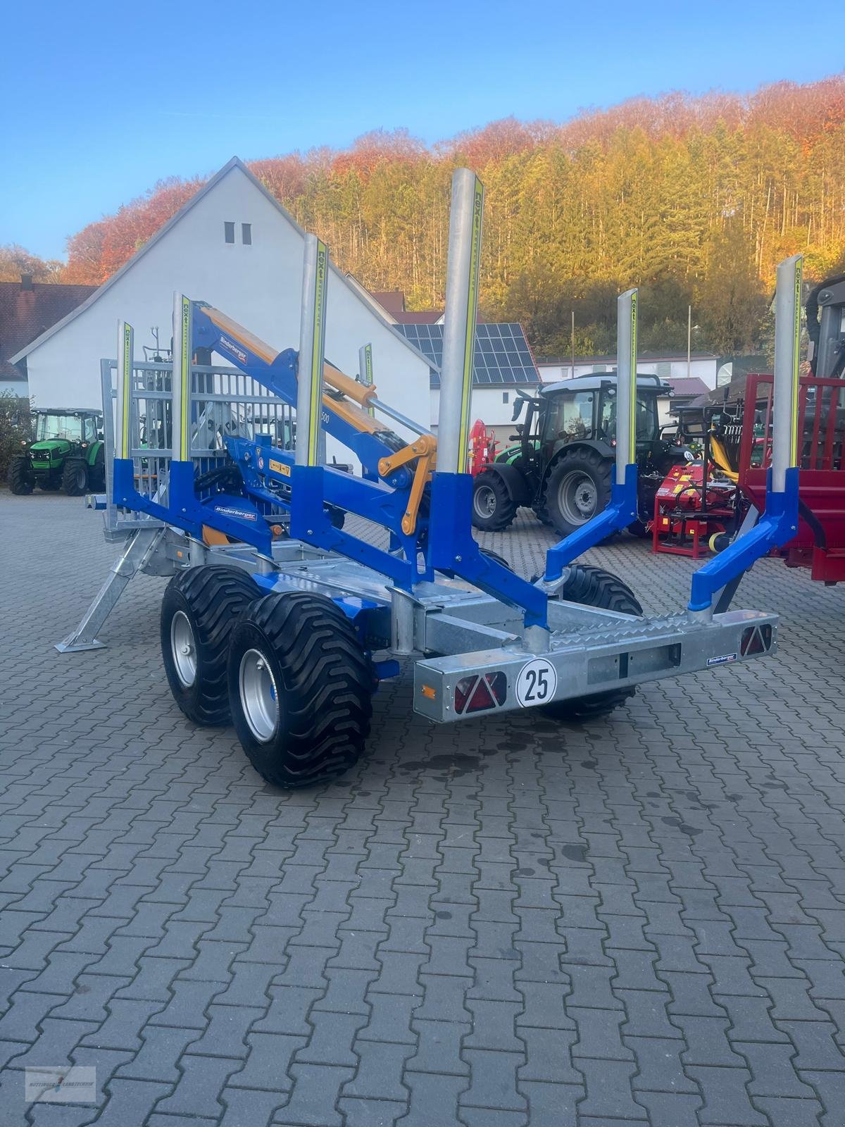 Rückewagen & Rückeanhänger a típus Binderberger RW 10 alpin & BK 4-7500, Neumaschine ekkor: Treuchtlingen (Kép 4)