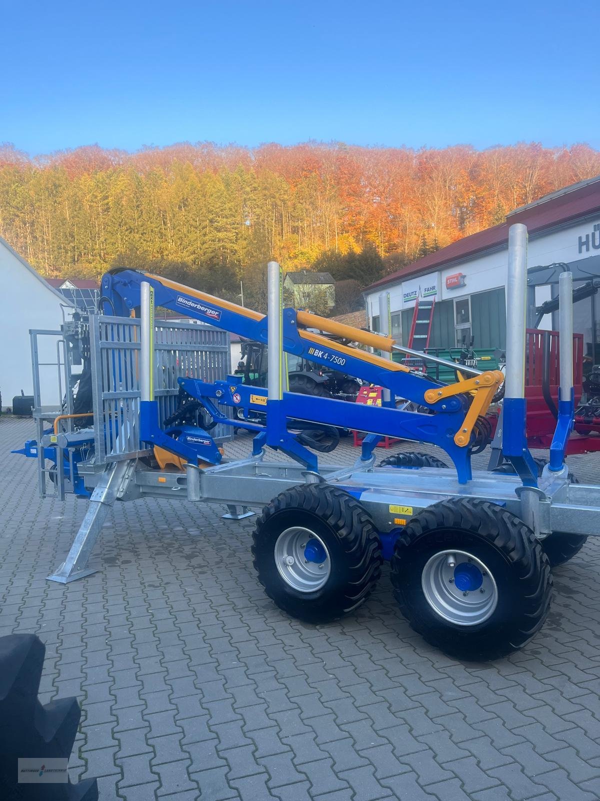 Rückewagen & Rückeanhänger van het type Binderberger RW 10 alpin & BK 4-7500, Neumaschine in Treuchtlingen (Foto 5)