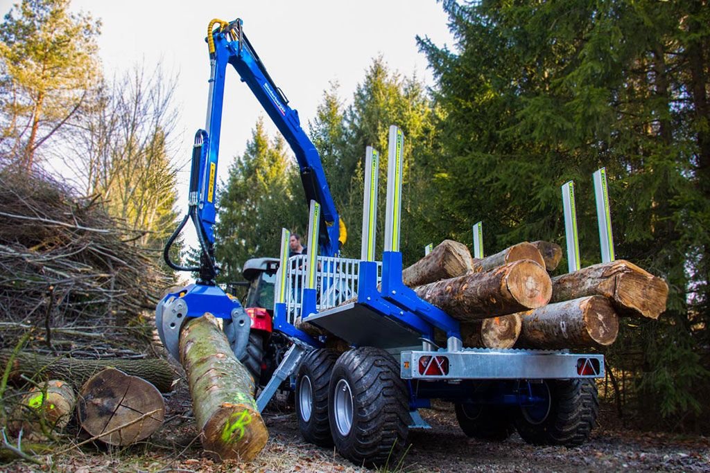 Rückewagen & Rückeanhänger Türe ait Binderberger RW 10 ECO, Gebrauchtmaschine içinde Harmannsdorf-Rückersdorf (resim 16)