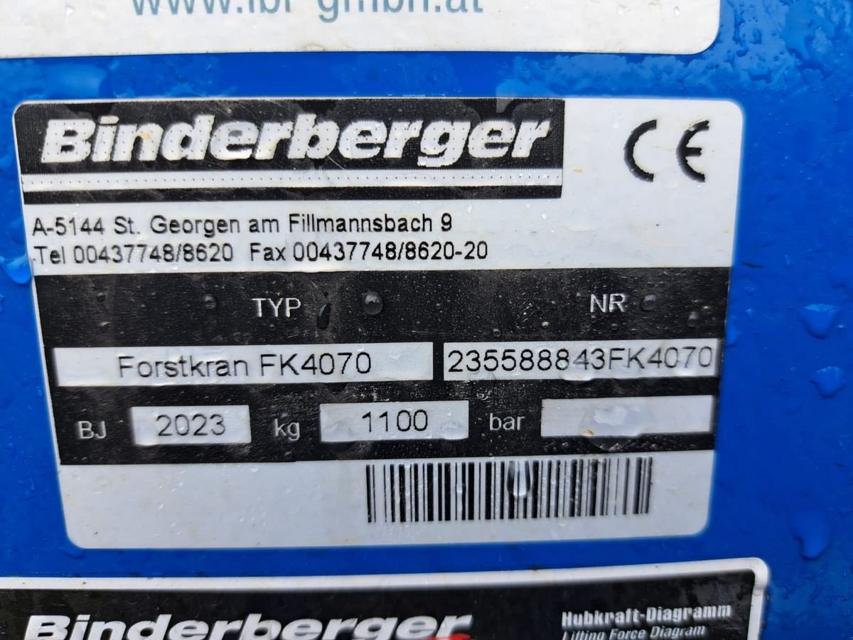 Rückewagen & Rückeanhänger типа Binderberger RW 10 ECO, Gebrauchtmaschine в Pischelsdorf am Engelbach (Фотография 11)