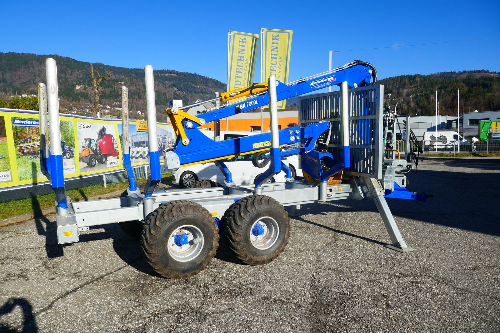 Rückewagen & Rückeanhänger des Typs Binderberger RW 10  + FK 7000, Gebrauchtmaschine in Villach (Bild 1)