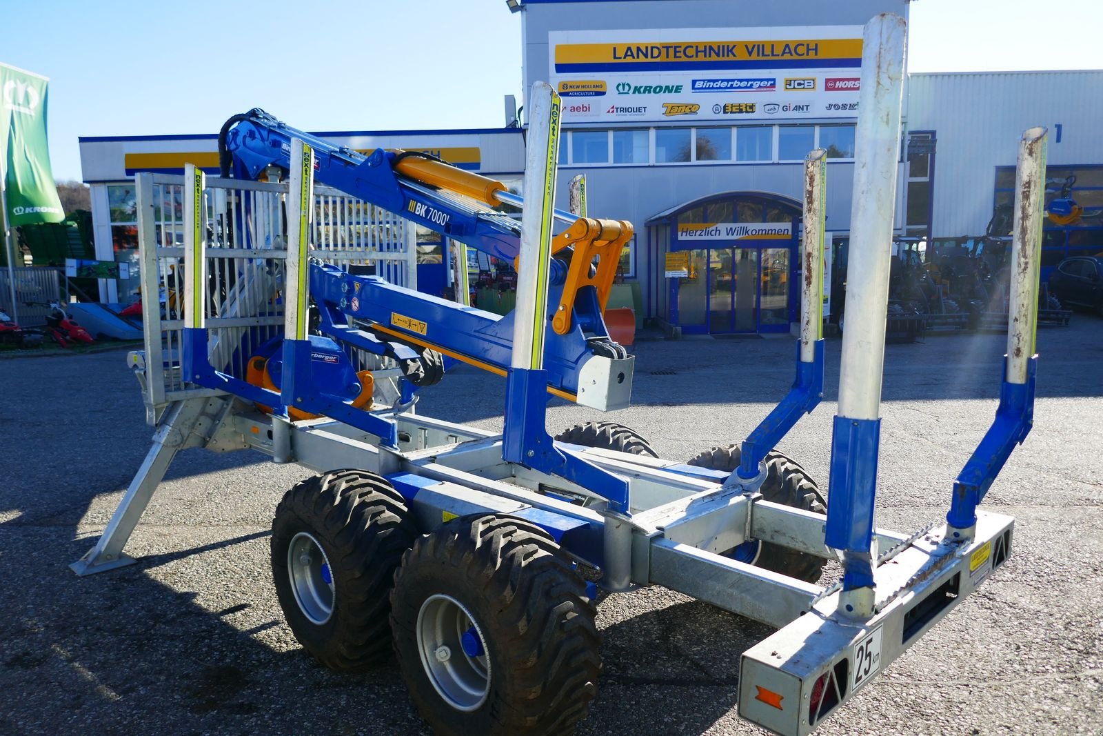 Rückewagen & Rückeanhänger des Typs Binderberger RW 10  + FK 7000, Gebrauchtmaschine in Villach (Bild 8)