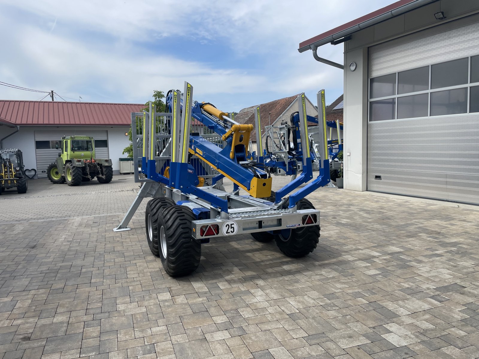 Rückewagen & Rückeanhänger Türe ait Binderberger RW 10 mit BK 8000, Neumaschine içinde Rennertshofen (resim 4)