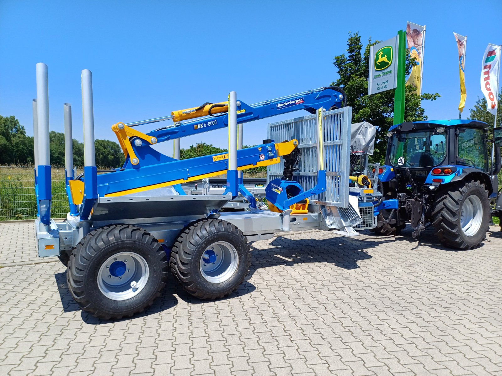 Rückewagen & Rückeanhänger typu Binderberger RW 12 alpin mit BK 6-7000S, Neumaschine v Bühl (Obrázek 2)