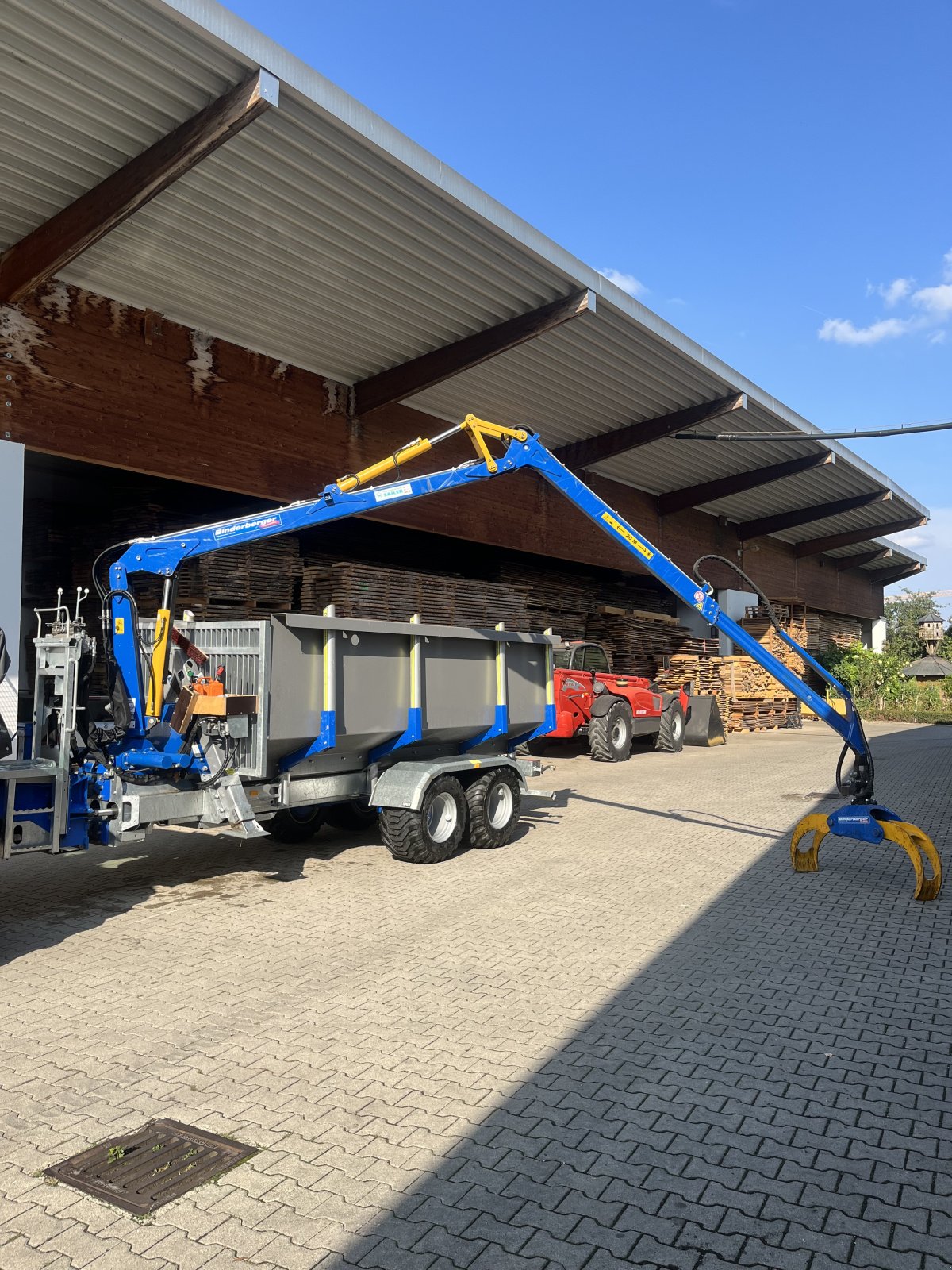 Rückewagen & Rückeanhänger del tipo Binderberger RW 12 Alpin, Gebrauchtmaschine In Neufahrn (Immagine 1)