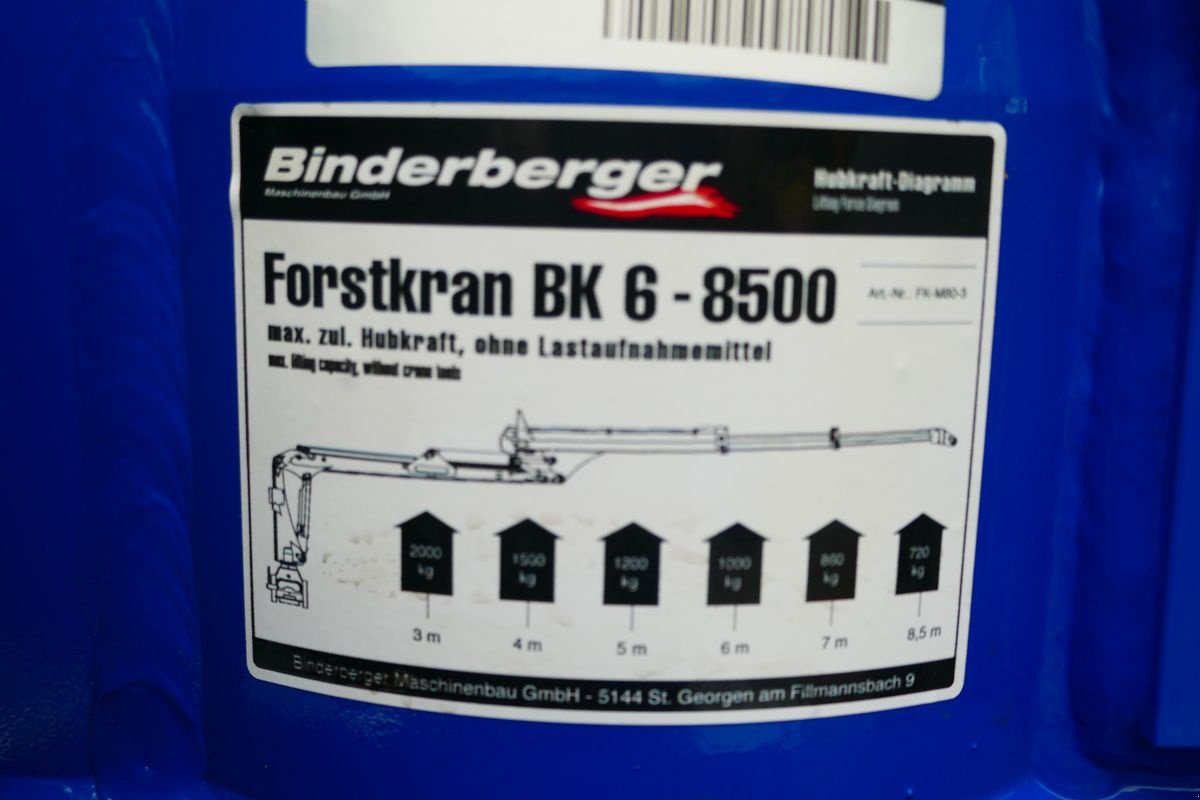 Rückewagen & Rückeanhänger του τύπου Binderberger RW 12 + BK 6-8500, Gebrauchtmaschine σε Villach (Φωτογραφία 17)