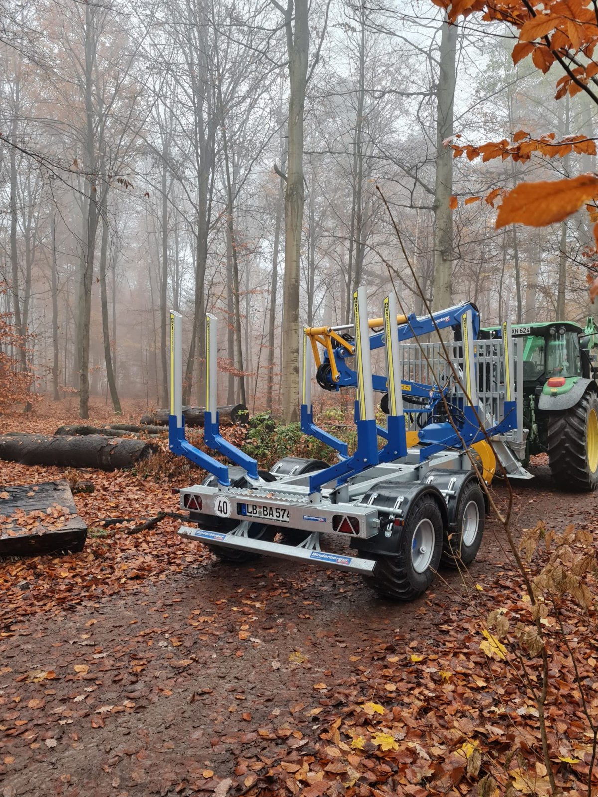 Rückewagen & Rückeanhänger des Typs Binderberger RW 12 ECO, Gebrauchtmaschine in Ludwigsburg (Bild 3)