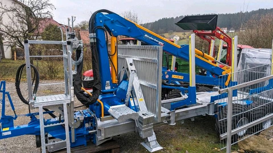 Rückewagen & Rückeanhänger du type Binderberger RW 7, Neumaschine en Tännesberg (Photo 10)