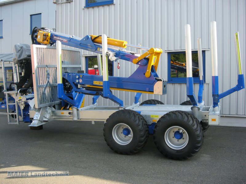 Rückewagen & Rückeanhänger of the type Binderberger RW 8 alpin mit Kran BK 7000 L, Neumaschine in Dieterskirchen