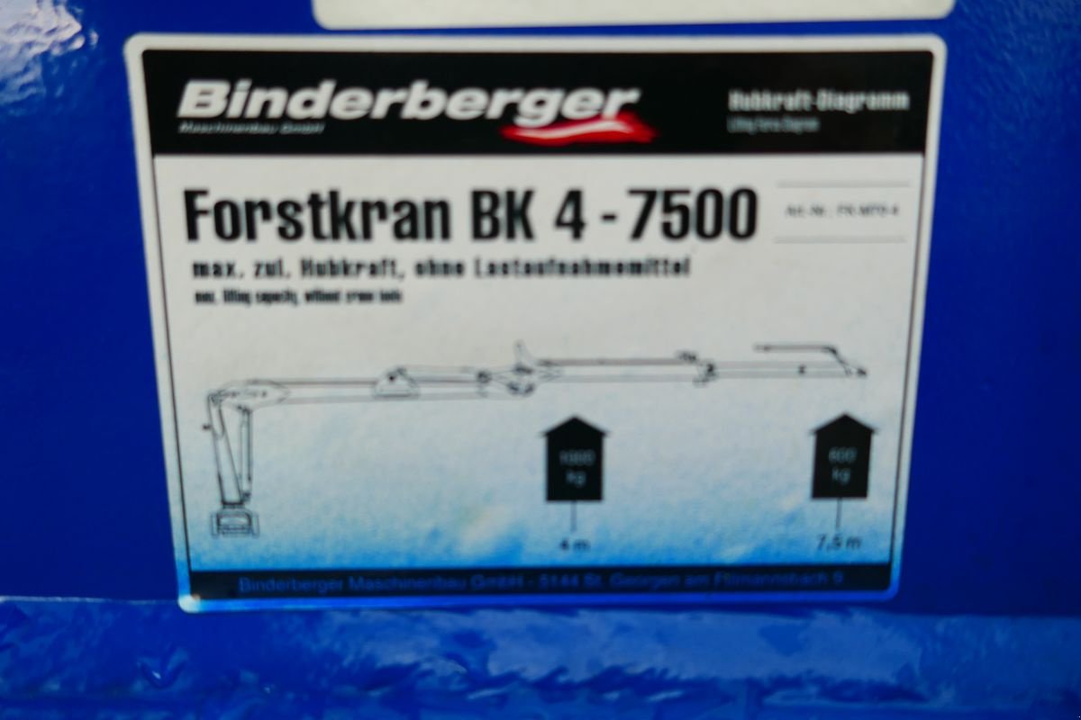 Rückewagen & Rückeanhänger του τύπου Binderberger RW 8 + FK 7500, Gebrauchtmaschine σε Villach (Φωτογραφία 9)