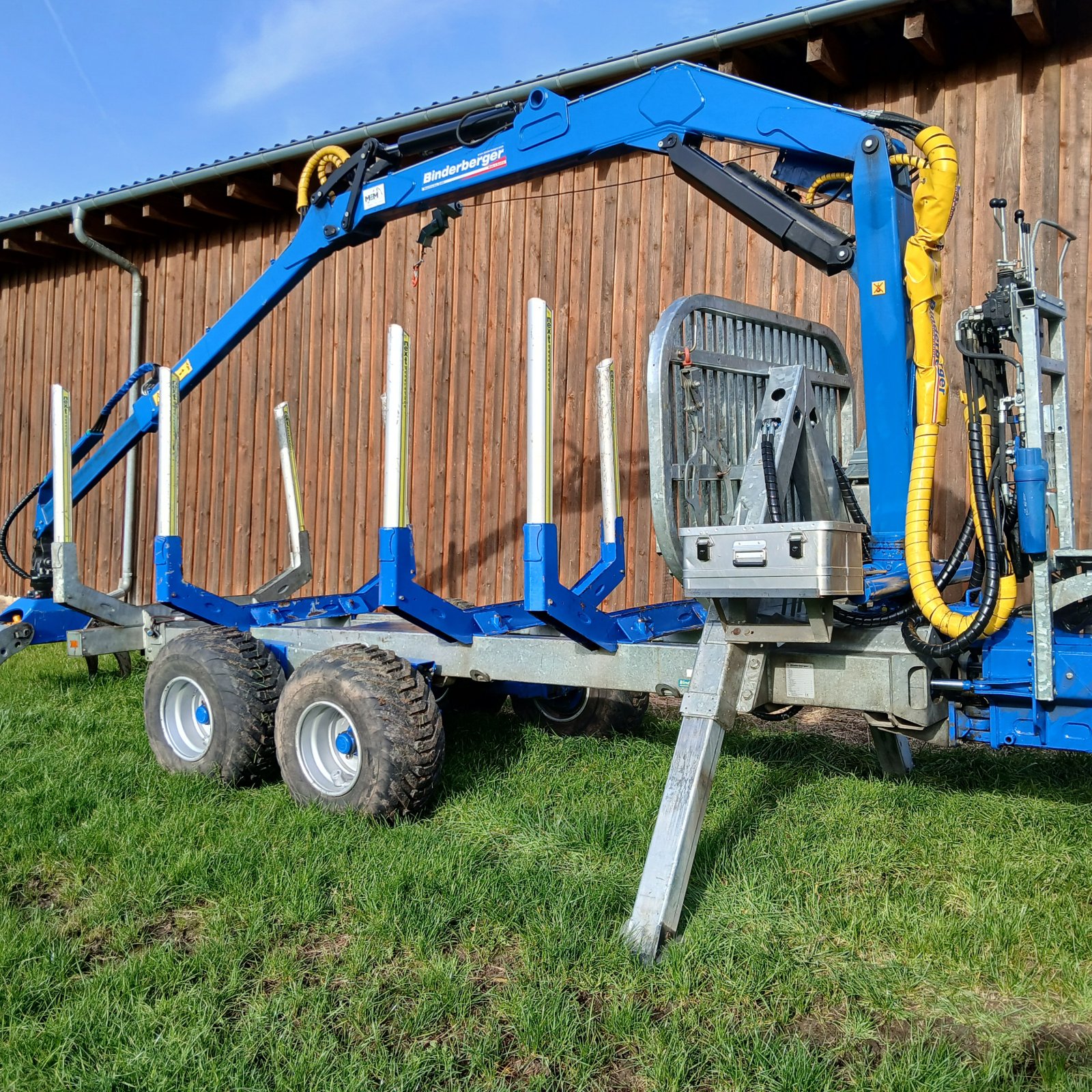 Rückewagen & Rückeanhänger Türe ait Binderberger RW 9, Gebrauchtmaschine içinde Nassenfels (resim 1)