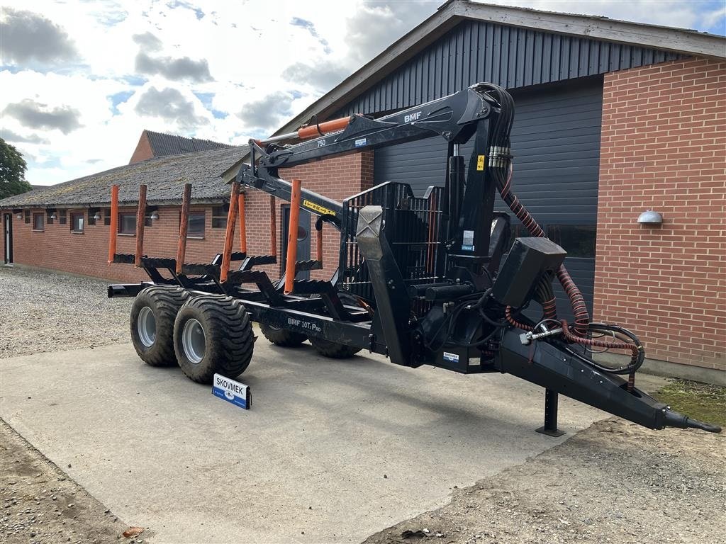 Rückewagen & Rückeanhänger del tipo BMF 10 t brugt skovvogn med 7,5 m kran, Gebrauchtmaschine en Fredericia (Imagen 6)