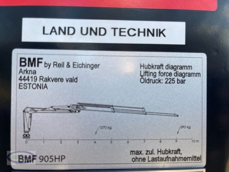 Rückewagen & Rückeanhänger del tipo BMF 12 T2 905 HP, Neumaschine en Münzkirchen (Imagen 13)