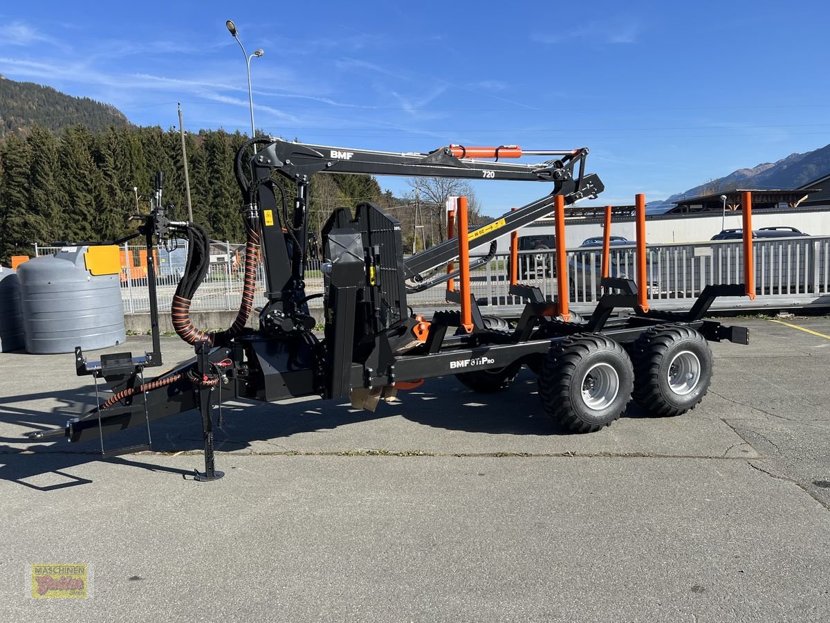 Rückewagen & Rückeanhänger van het type BMF 8T2 PRO Doppelrahmen mit Kran BMF 720, Neumaschine in Kötschach (Foto 2)