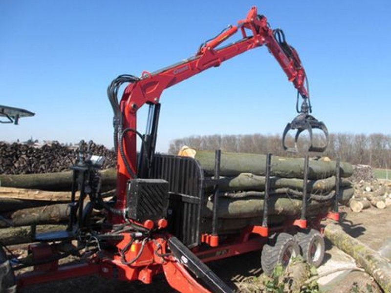 Rückewagen & Rückeanhänger tip Conpexim Cranit Wagen RF12EX + Kran F85, Neumaschine in Apetlon (Poză 1)