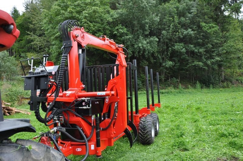 Rückewagen & Rückeanhänger tip Conpexim Rückewagen RF10EX10t NL, Kran G7000 7m, Neumaschine in Apetlon (Poză 3)