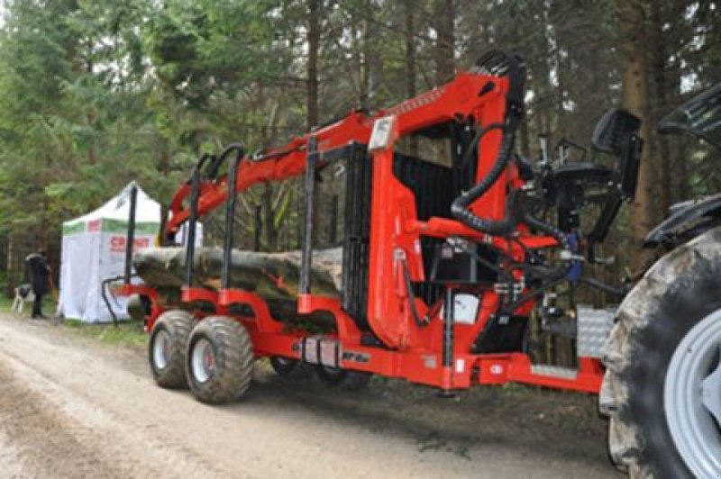 Rückewagen & Rückeanhänger tip Conpexim Rückewagen RF10EX10t NL, Kran G7000 7m, Neumaschine in Apetlon (Poză 1)