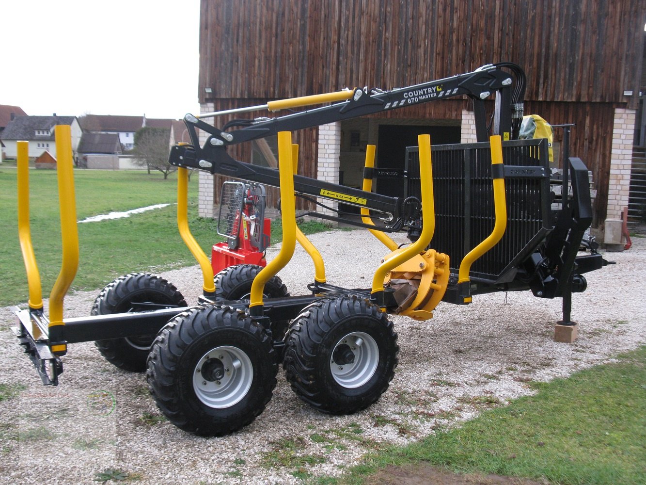 Rückewagen & Rückeanhänger del tipo Country C670 / T90S, Neumaschine en Pottenstein (Imagen 4)