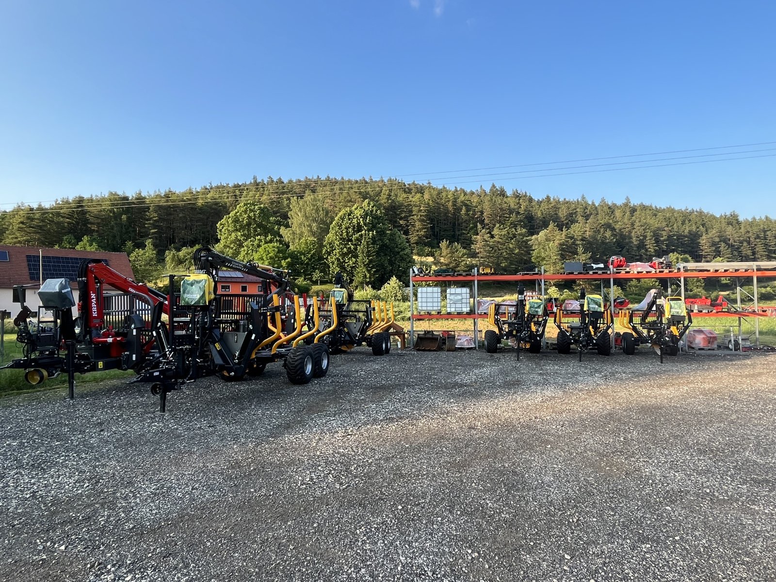 Rückewagen & Rückeanhänger del tipo Country T70S, Neumaschine en Birgland (Imagen 2)