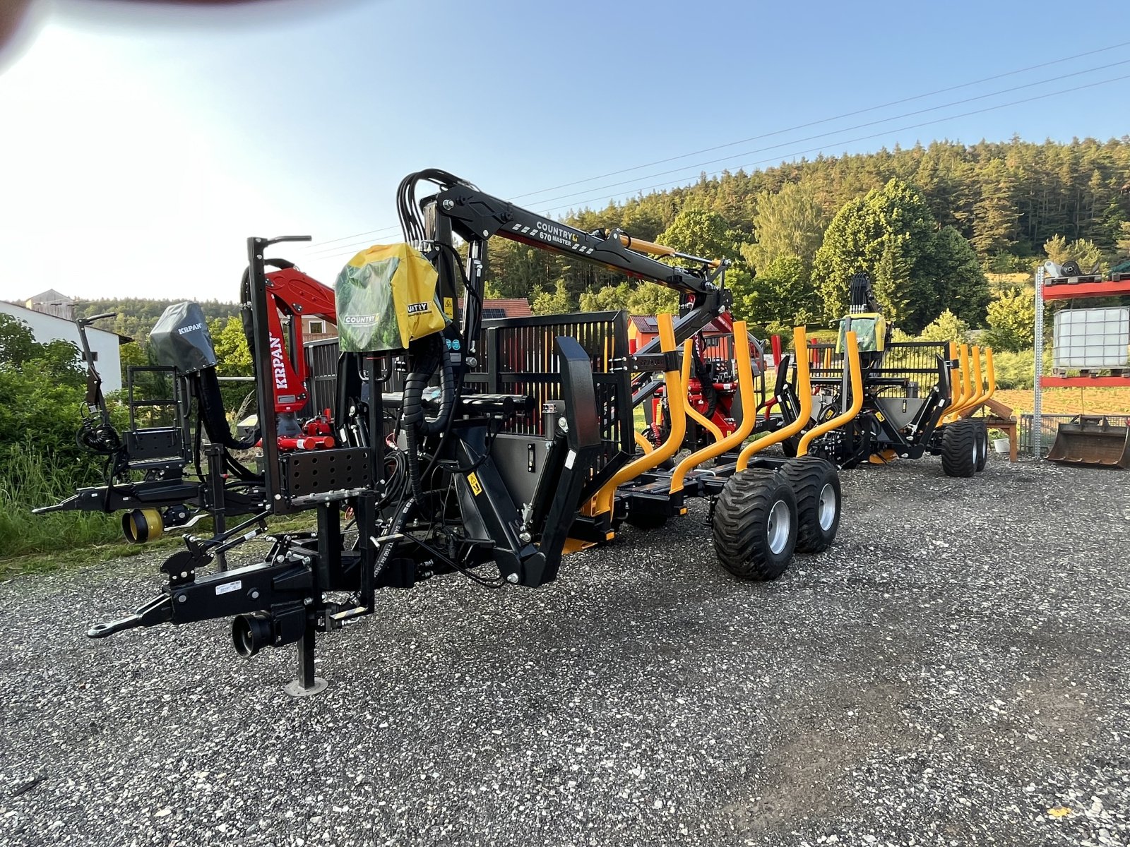 Rückewagen & Rückeanhänger typu Country T70S, Neumaschine v Birgland (Obrázok 3)