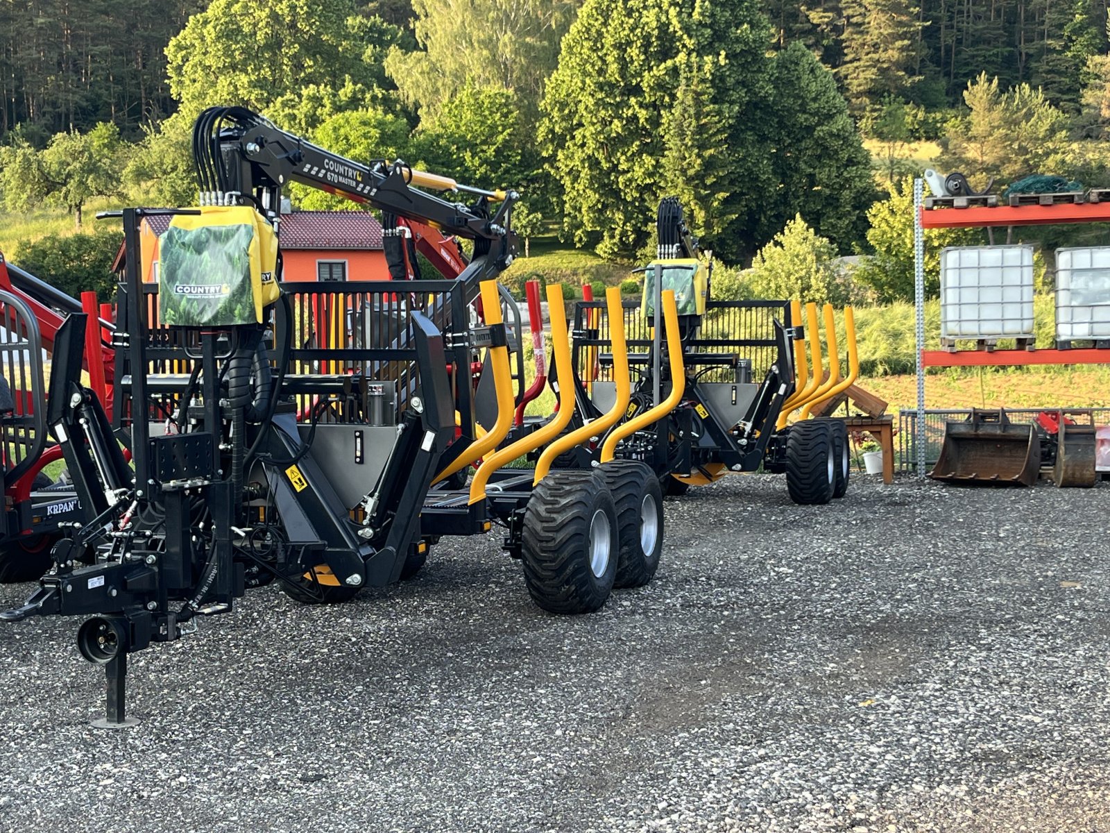 Rückewagen & Rückeanhänger a típus Country T70S, Neumaschine ekkor: Birgland (Kép 5)