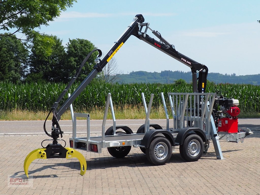 Rückewagen & Rückeanhänger del tipo EiFo FA PKW/2.54, Neumaschine en Bad Grönenbach (Imagen 1)