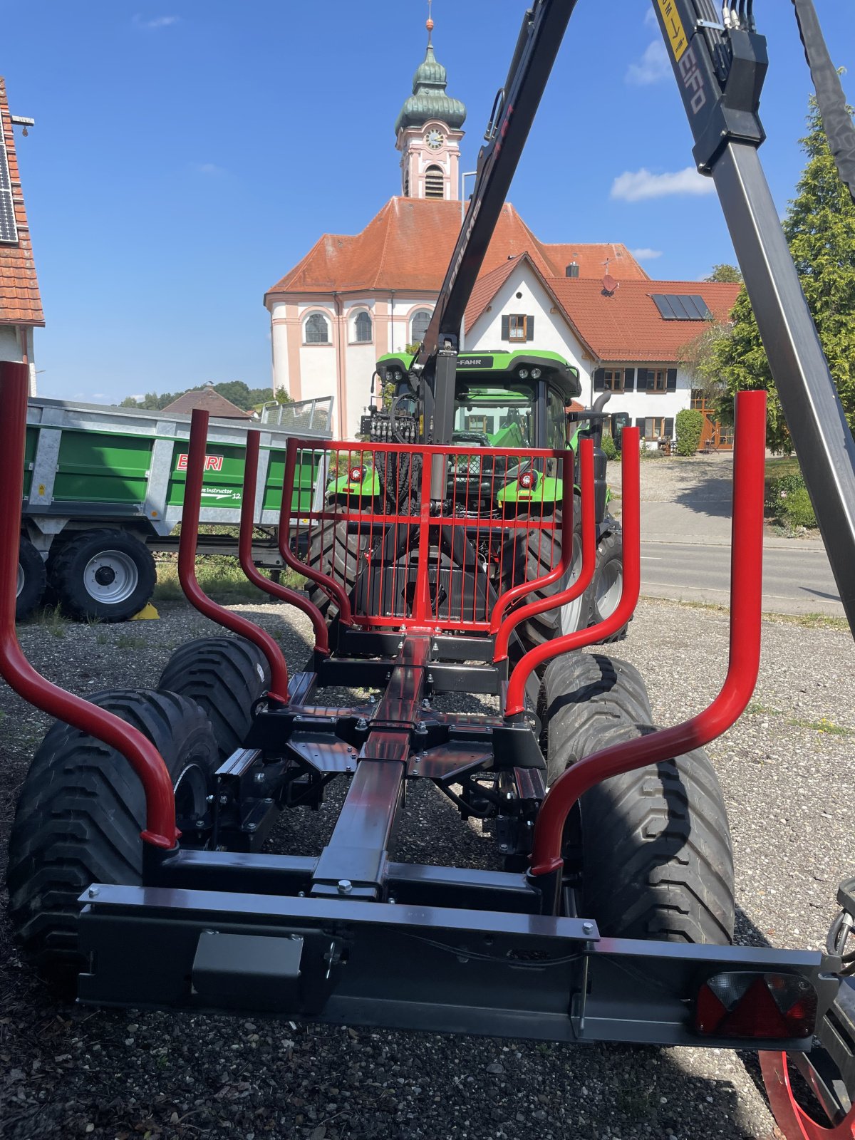 Rückewagen & Rückeanhänger del tipo EiFo Palms FA 3.61/7/,70 S, Neumaschine en Ochsenhausen (Imagen 5)