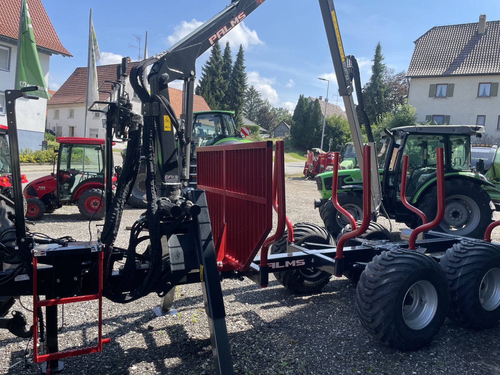 Rückewagen & Rückeanhänger van het type EiFo Palms FA 3.61/7/,70 S, Neumaschine in Ochsenhausen (Foto 9)