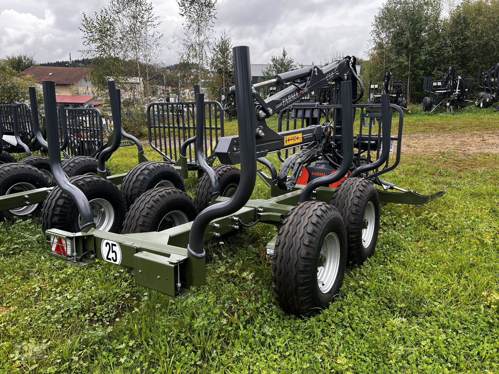 Rückewagen & Rückeanhänger del tipo Farma CT 5,0-6 AKTION, Neumaschine In Regen (Immagine 2)