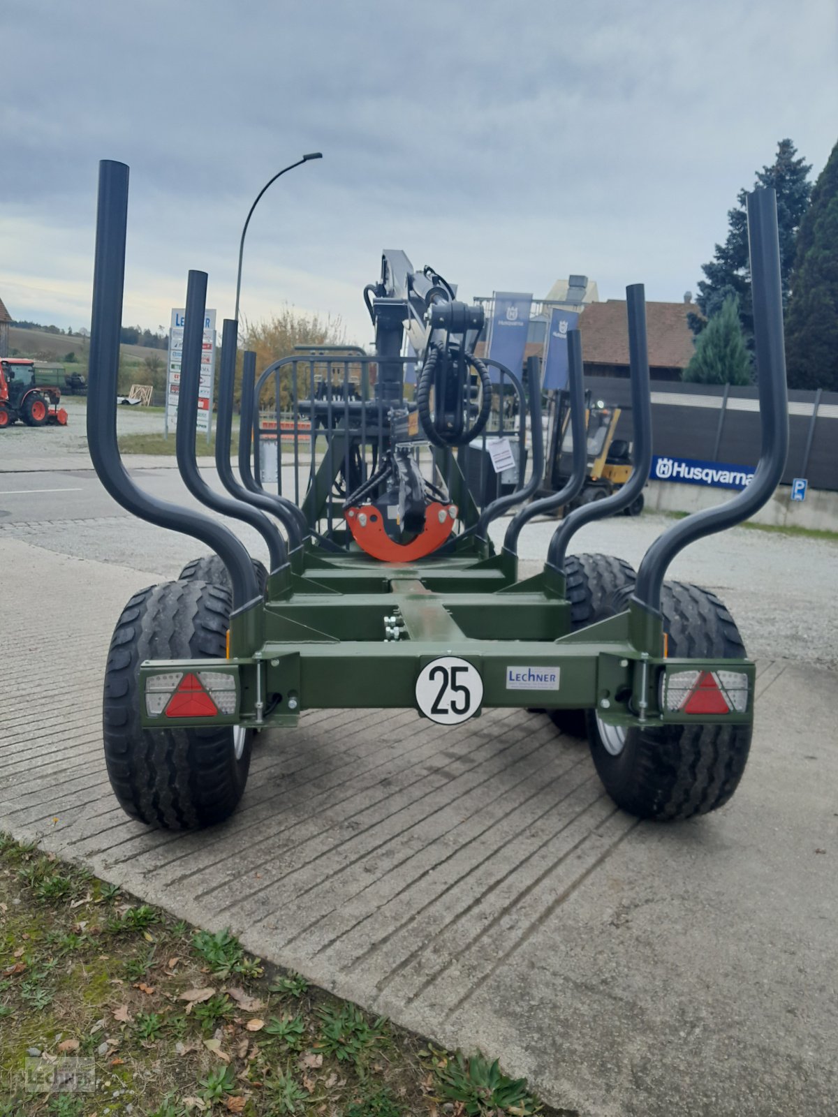 Rückewagen & Rückeanhänger Türe ait Farma CT 6,3-9 Rückewagen mit Auflaufbremse, Neumaschine içinde Bad Abbach-Dünzling (resim 3)