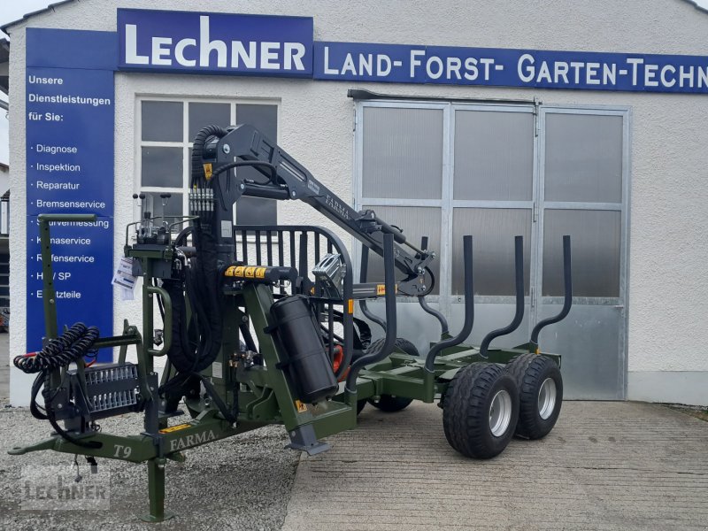 Rückewagen & Rückeanhänger типа Farma CT 6,3-9 Rückewagen mit Druckluftbremse, Neumaschine в Bad Abbach-Dünzling (Фотография 1)