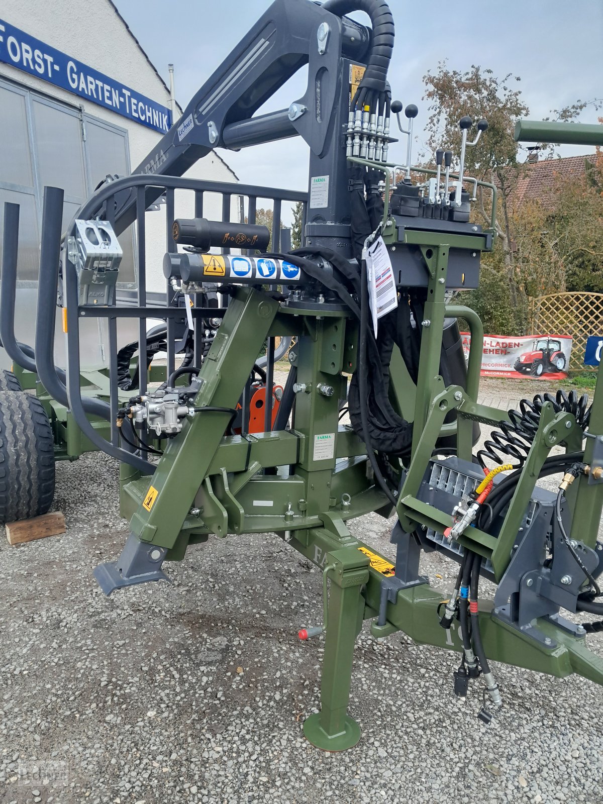 Rückewagen & Rückeanhänger of the type Farma CT 6,3-9 Rückewagen mit Druckluftbremse, Neumaschine in Bad Abbach-Dünzling (Picture 7)