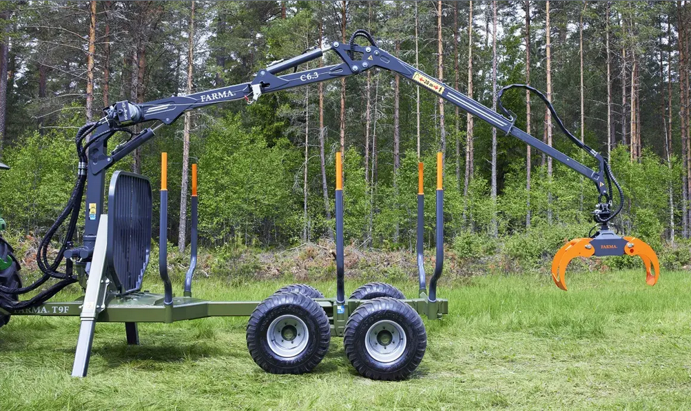 Rückewagen & Rückeanhänger del tipo Farma CT 6,3-9, Gebrauchtmaschine en Mittelrüsselbach (Imagen 4)