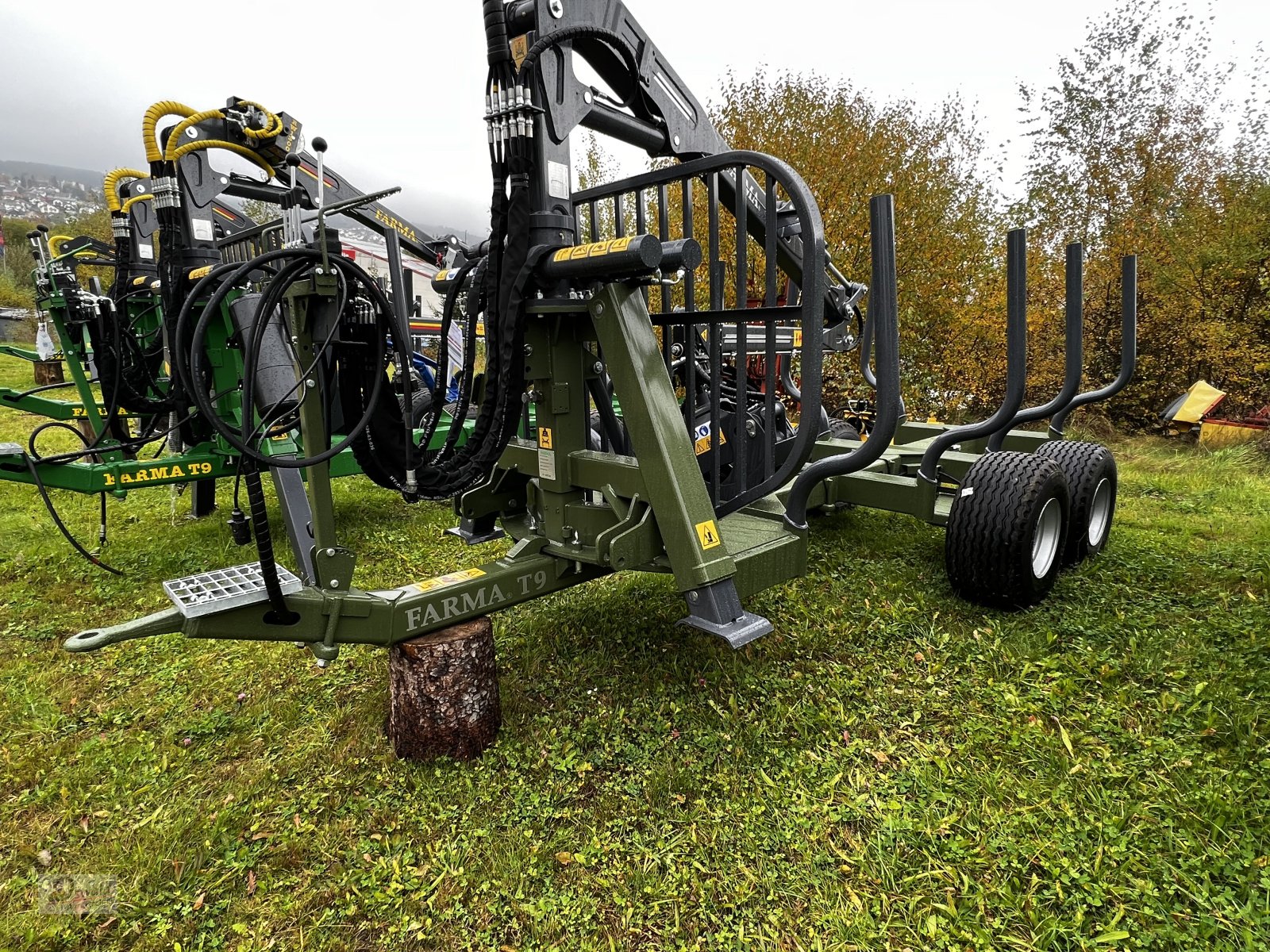 Rückewagen & Rückeanhänger des Typs Farma CT 6,3-9, Neumaschine in Regen (Bild 6)